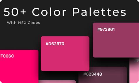 50+ Color Palettes | Figma