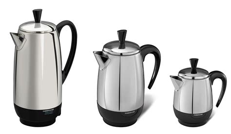 Non Toxic Coffee Maker - Farberware Stainless Steel Percolator With All Stainless Steel Interior