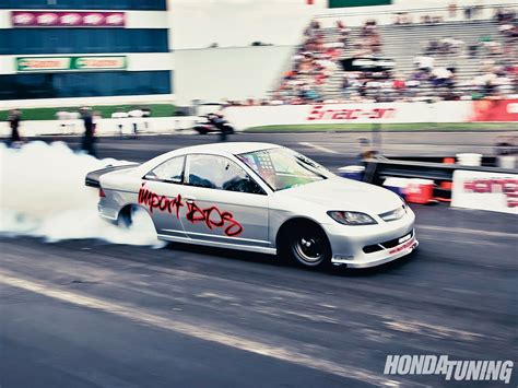 Honda Drag Racing Records - A. Hobbs' Hardline