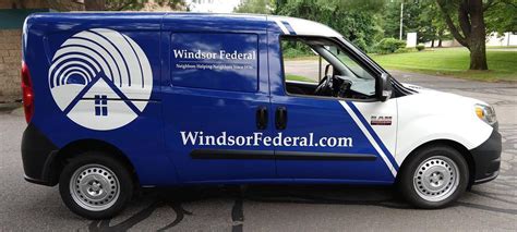 Windsor, CT – Vehicle Wrap – Windsor Federal Savings | G-Force Signs ...