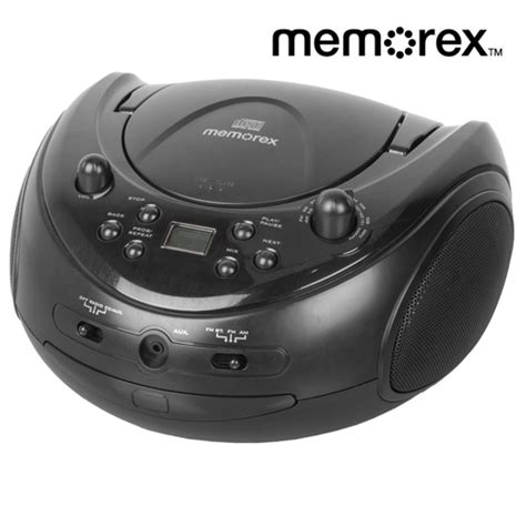 Memorex Portable AM FM CD AUX Boombox | eBay