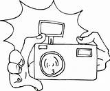 Camera Coloring Pages sketch template