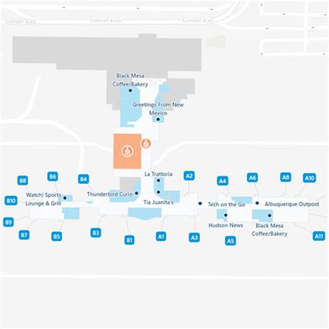 Albuquerque Airport Map: Guide to ABQ's Terminals