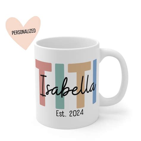 Personalized Titi Mug, Titi Mug, Titi Gift, Titi Birthday Gift, Custom ...