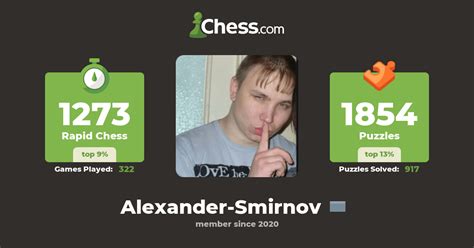 Alexander-Smirnov - Chess Profile - Chess.com