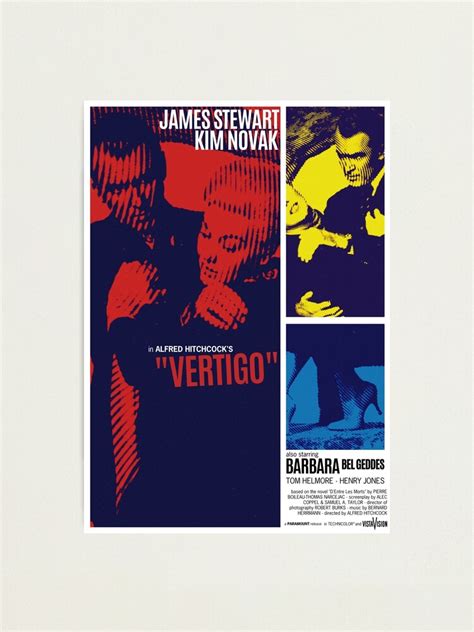 "Vertigo (1958) - Movie poster design" Photographic Print for Sale by ...