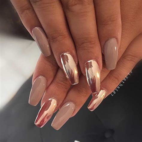 21 Trendy Metallic Nail Designs to Copy Right Now – StayGlam