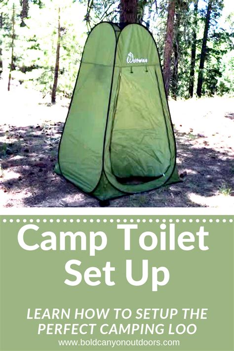 Top 5 Camping Toilet Setup Ideas | Bold Canyon Outdoors