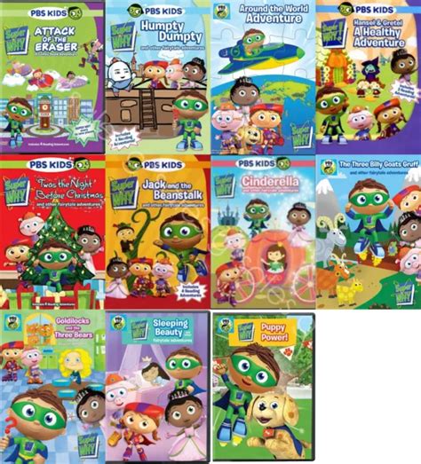 SUPER WHY! PBS KIDS Children's Series 11 Complete Collections NEW DVD ...