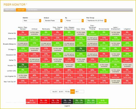 Free Excel Heat Map Template Of Excel Heat Map Template – Whatafanub | Heritagechristiancollege