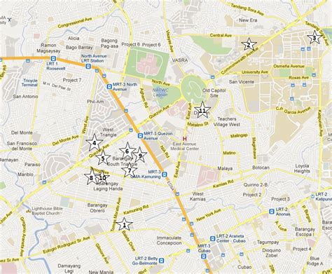 Diliman Quezon City Map