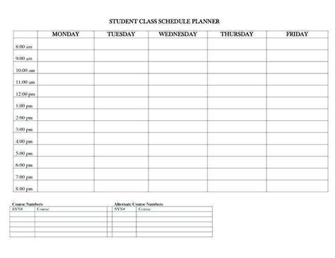 72 Report High School Homework Planner Template With Stunning Design for High School Homework ...