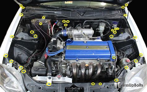 96 Honda Civic Engine Bay - Honda Civic