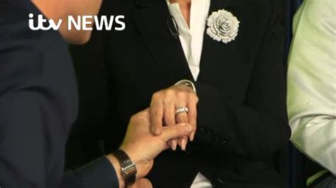 WATCH: Ozzy Osbourne buys Sharon new wedding ring | ITV News Central