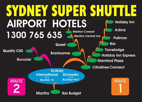 Airport Hotels Shuttle Service - Sydney Super Shuttle