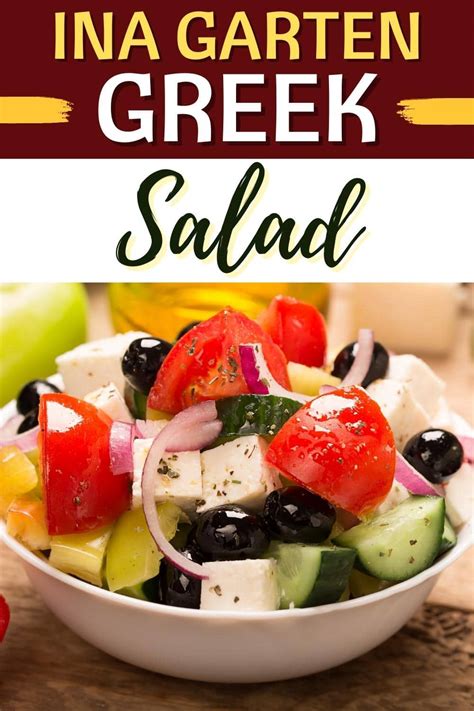 Ina Garten Greek Salad (Barefoot Contessa Recipe) - Insanely Good