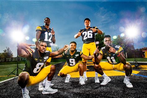 Photos: Iowa Hawkeyes football media day in 2024 | Football senior ...