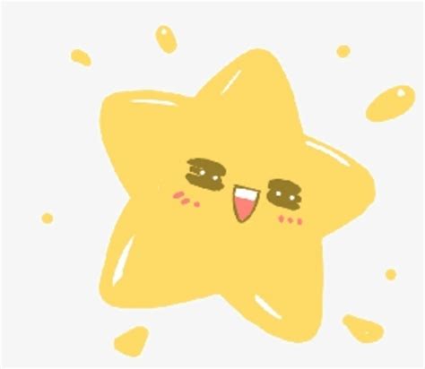 Kawaii Star Transparent Freetoedit Cute Sticker Transparent - Kawaii ...