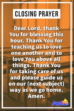 Classroom Prayers (Posters) - DepEd K-12