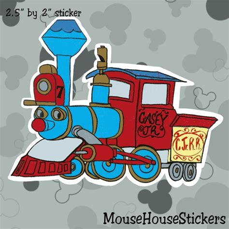 Casey Junior Circus Train-dumbo Inspired 2 Vinyl Die Cut | Etsy