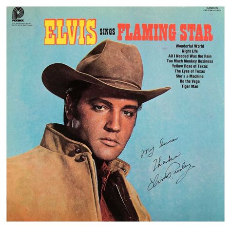 Flaming Star Original Soundtrack, Elvis Presley, rock star galleryROCK STAR gallery