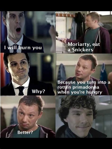 I Am Sherlocked — Snickers advert meme! Brilliant I laughed at this...