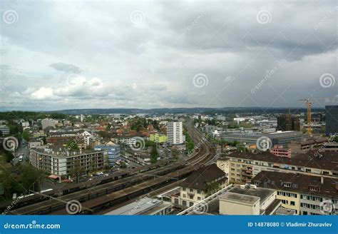 Switzerland, Zurich, View of the City Stock Photo - Image of swiss, construction: 14878080