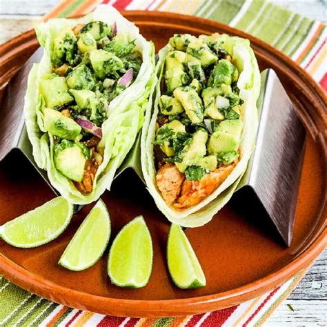 Spicy Shredded Chicken Lettuce Wrap Tacos – Kalyn's Kitchen