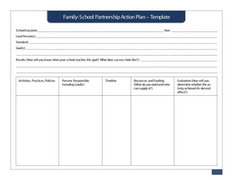 8+ Free Action Plan Templates - Excel PDF Formats