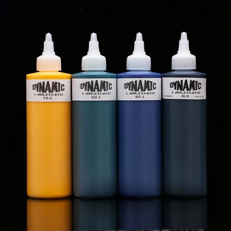 Dynamic Tattoo Ink for Tattoo Kits Hot Sale 8oz Pigment 8 Colors Tattoo Ink -in Tattoo Inks from ...