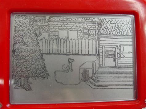 Mini Etch-a-Sketch House by Dreamscape195 on DeviantArt