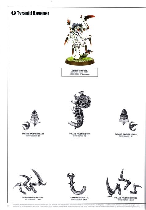 TYRANID RAVENER | Miniset.net - Miniatures Collectors Guide