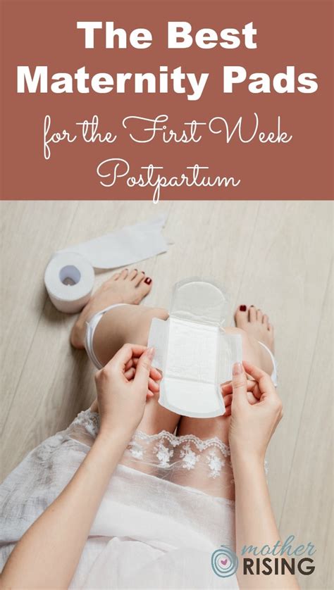 The Best Maternity Pads for the First Week Postpartum