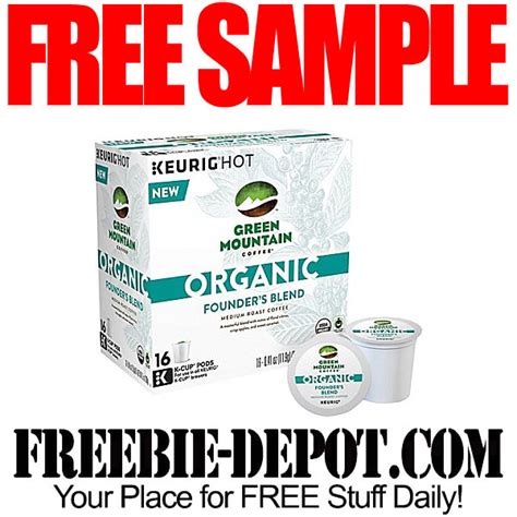 FREE SAMPLE – Green Mountain Organic K-Cup Coffee from Walmart ...