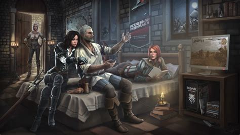 Artwork, The Witcher 3: Wild Hunt, Yennefer of Vengerberg HD wallpaper ...