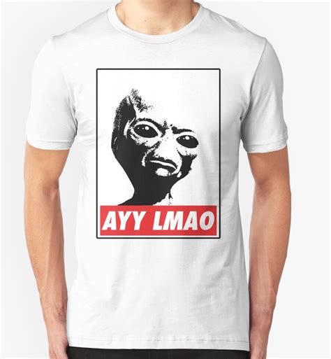 "AYY LMAO" T-Shirts & Hoodies by mrdemo | Redbubble