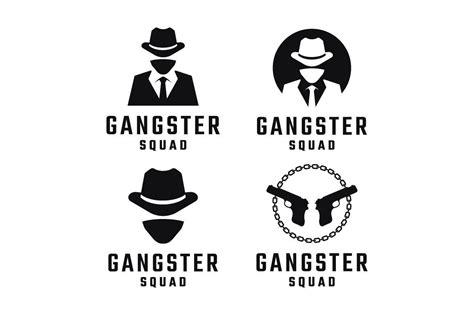 Vintage Gangsters and Mafia Logo Icon Graphic by DidiStore · Creative Fabrica