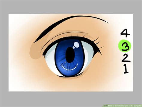 How To Draw An Anime Eye Crying