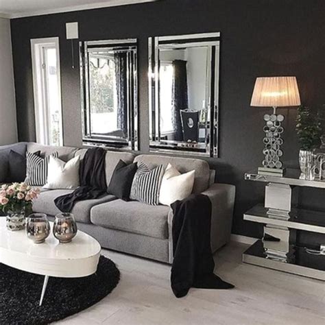 Dark Grey Sofa Living Room Ideas | Dark grey sofa living room, Grey ...