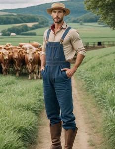 Farmer Outfit. Face Swap. Insert Your Face ID:950581