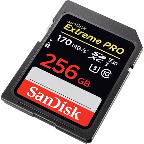 Sandisk Extreme Pro 256GB SDXC 170MB/s