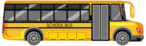 Yellow School Bus Vector Art, Icons, and Graphics for Free Download