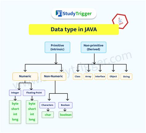 Data Types in Java - Study Trigger