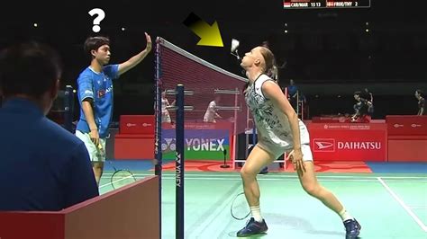 Funny Badminton - YouTube