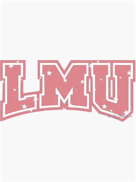 "LMU Logo" Sticker for Sale by sullemi17 | Redbubble