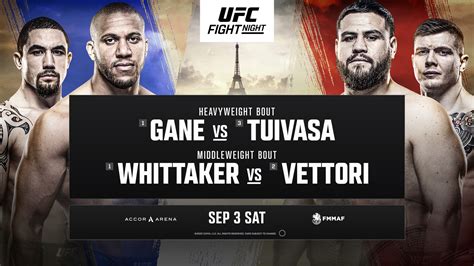 UFC Paris: Gane vs Tuivasa - How to watch on BT Sport