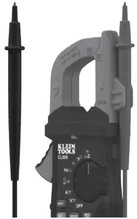 KLEIN TOOLS CL800 600A AC and DC Auto Ranging Digital Clamp Meter Instruction Manual