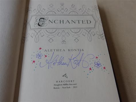 Enchanted (The Woodcutter Sisters) (signed) by Kontis, Alethea: Fine Hardcover (2012) 1st ...