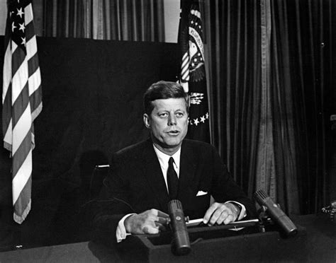 AR8128-A. President John F. Kennedy Delivers Radio and Television Address on the Nuclear Test ...