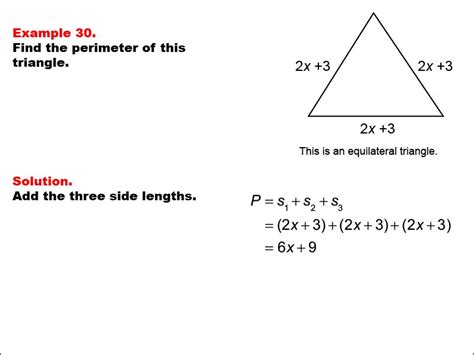 Perimeter Formula Of A Triangle